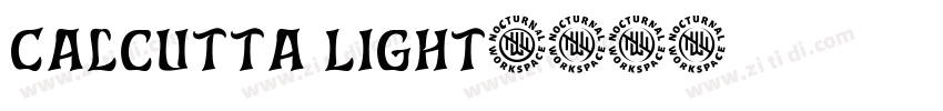 Calcutta Light字体转换